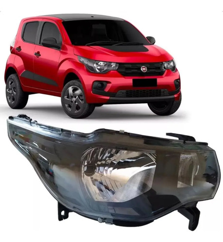 Farol Fiat Mobi 2016 A 2026 Direito Original Mafnet Marelli Direito/passageiro - Imagem 1