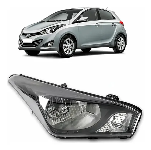 Farol Hb20 Fume Original 2013 A 2019 Arteb  Direito Direito/passageiro - Imagem 2