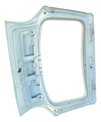 Tampa Traseira Chevrolet Celta 2001 A 2006 Original Recondicionada Branco - Imagem 2