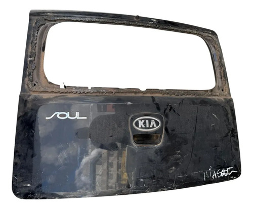 Tampa Traseira Kia Soul Usada Original Preto
