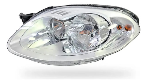 Farol Palio Geração 5 2012 A 2017 Cromado Magneti Marelli Esquerdo Esquerdo/motorista - Imagem 1
