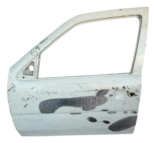 Porta Dianteira Esquerda Volkswagen Gol 2003 A 2014 Original Recondicionada Dianteira Esquerda Branco - Imagem 1