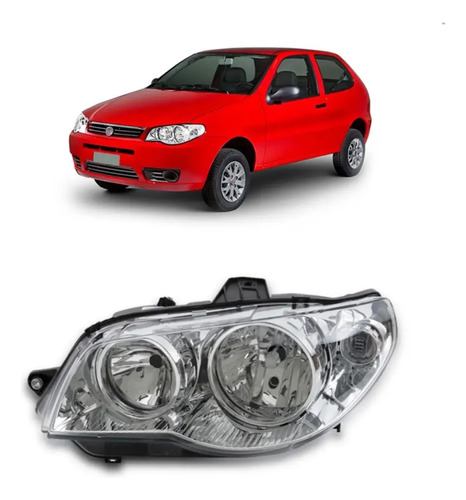Farol Fiat Palio, Siena, Strada 2005 A 2014 Arteb Esquerdo Esquerdo/motorista - Imagem 1