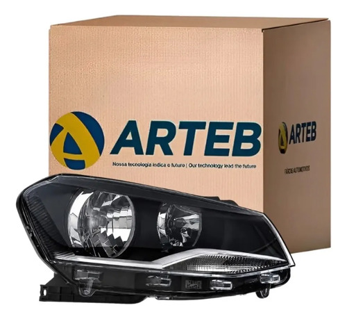 Farol Volkswagen Gol, Saveiro E Voyage G8 2018 A 2023 Original Arteb Esquerdo Esquerdo/motorista - Imagem 2
