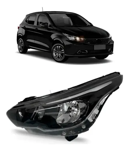 Farol Fiat Argo, Cronos C/led 2024 A 2026 Esquerdo Esquerdo/motorista - Imagem 1