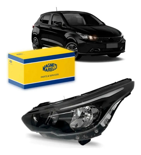 Farol Fiat Argo, Cronos C/led 2024 A 2026 Esquerdo Esquerdo/motorista - Imagem 3