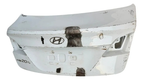 Tampa Traseira Hb20s Sedan 2013 A 2016 Original Recondicionada Branco
