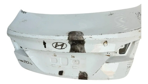Tampa Traseira Hb20s Sedan 2013 A 2016 Original Recondicionada Branco - Imagem 3