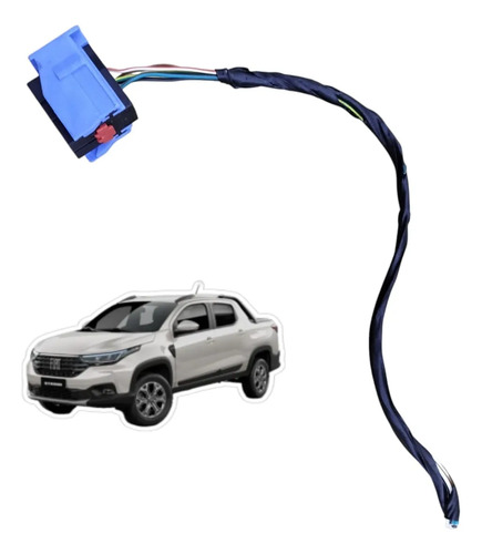 Plug Conector Chicote Banco Motorista Fiat Strada 2021-2026
