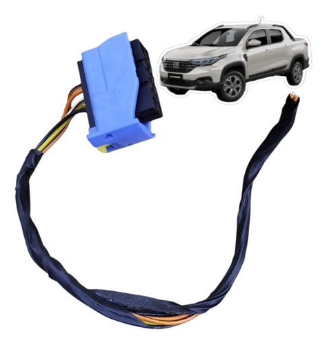 Plug Conector Chicote Banco Passageiro Fiat Strada 2021-2025