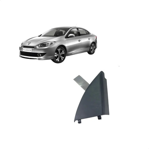 Acabamento Interno Retrovisor Fluence 2007 A 2014 Usado