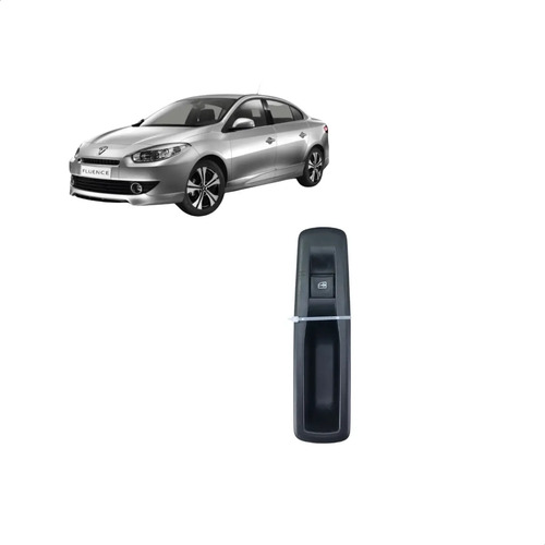 Botão Vidro Traseiro Eletrico C/moldura Fluence 2007 A 2011