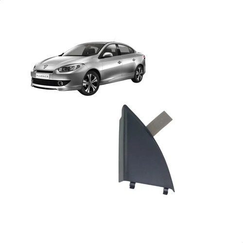 Acabamento Retrovisor Interno Esquerdo Fluence 2007/2014