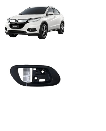 Acabamento Maçaneta Interna Direita Hrv 2015 A 2021 Usado Dianteira/traseira