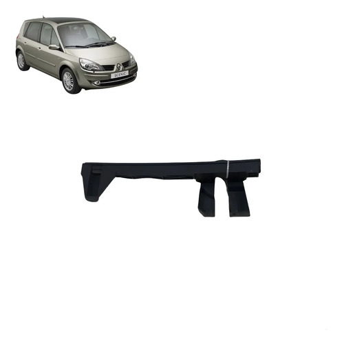 Caneleta Vidro Dianteiro Direito Scenic 2000/2010 Preto
