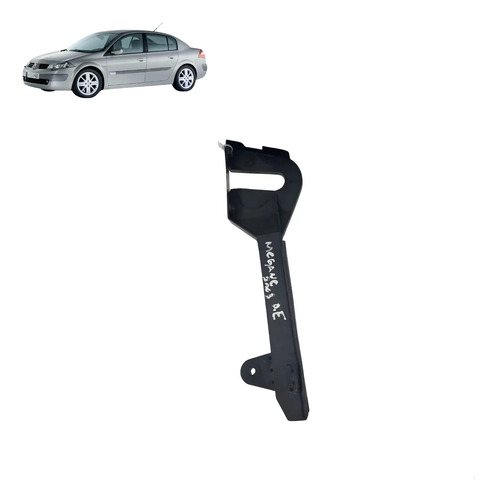 Guia Canaleta Vidro Porta Dianteira Esquerda Megane1999/2006 Preto