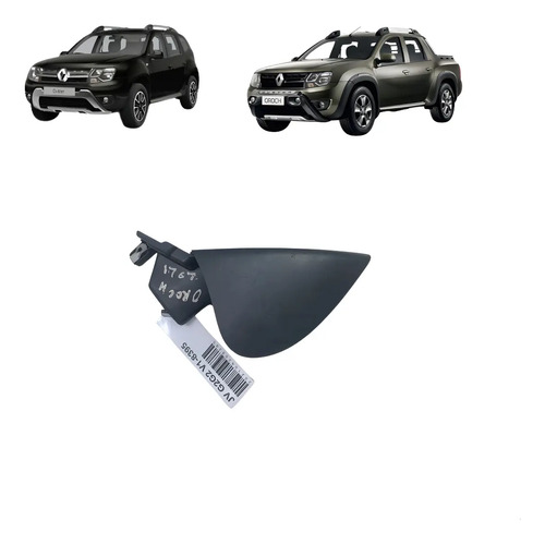 Acabamento Painel Direito Duster/oroch 2015/2021 Preto
