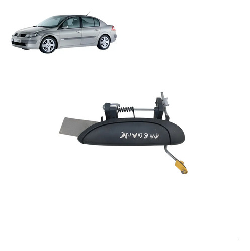 Maçaneta Externa Esquerda Renault Megane 1999/2003 Dianteira/traseira