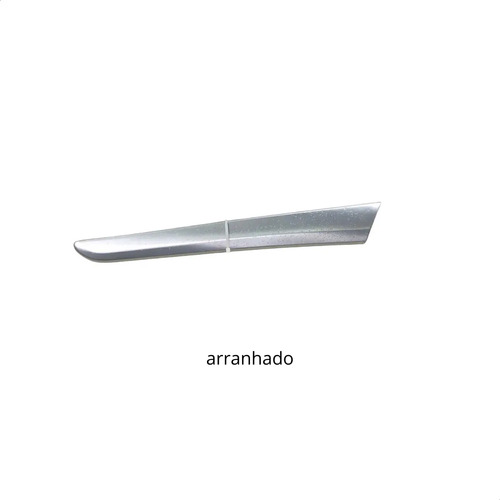 Friso Forro Porta Esquerda Mercedes B180 2011 Arranhado Prateado - Imagem 2