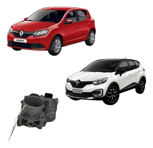 Corpo Borboleta Sandero Captur 1.6 16v 15/20 Mecanica Nissan