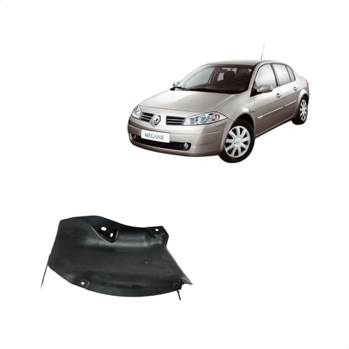 Parabarro Traseiro Esquerdo Megane 2006/2012