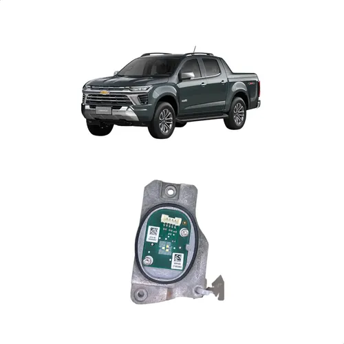 Modulo Reator Farol Led Direito S10 2016/2020 Cinza - Imagem 5