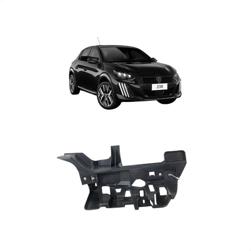 Suporte Guia Esquerdo Porta Mala Peugeot 208