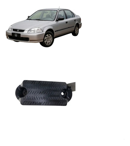 Apoio Descanso Pé Civic 1996/2000 Preto