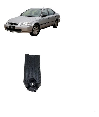 Apoio Descanso Pé Civic 1996/2000 Preto