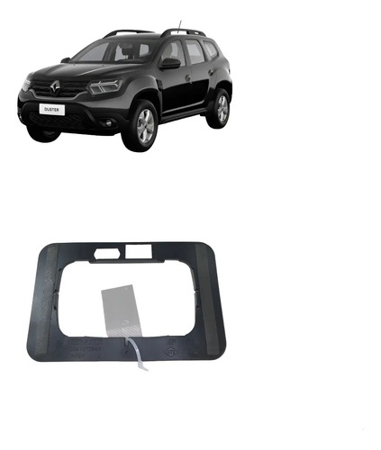 Acabamento Luz Teto Cortesia Duster 2020/2024 Us. (preto) - Imagem 1