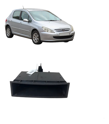 Porta Objeto Painel Peugeot 307 2002/2009 Original Usado