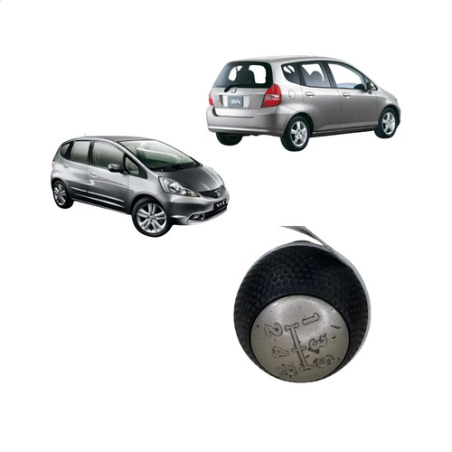 Manopla Câmbio Honda Fit 2003/2014 Original Usada - Imagem 1
