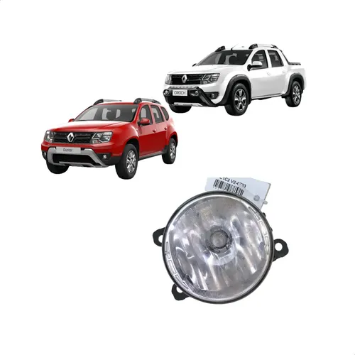 Farol Milha Direito Renault Duster / Oroch 2015/2019 Usada