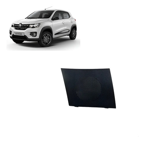 Tela Alto Falante Porta Direito Kwid 2017/2021 Usada Preto