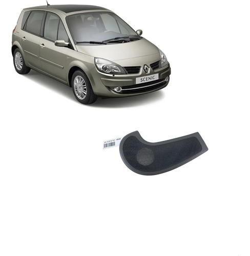 Tela Alto Falante Scenic 2000 A 2010 Usado Cinza-escuro
