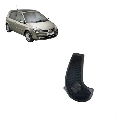 Tela Alto Falante Scenic 2000 A 2010 Usado Preto