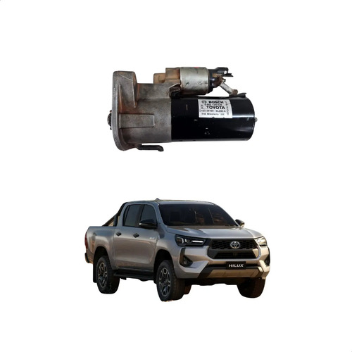 Motor De Partida Toyota Hilux/sw4 2016/2025 Vx.