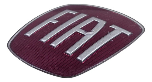 Emblema Fiat Vermelho Grande 9cm Vx. - Imagem 3