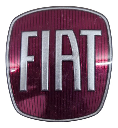 Emblema Fiat Vermelho Grande 9cm Vx. - Imagem 4