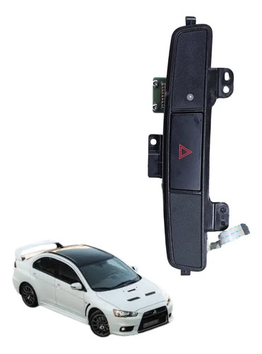 Interruptor Pisca Alerta Mitsubishi Lancer Evo 2011-2014 Vx.