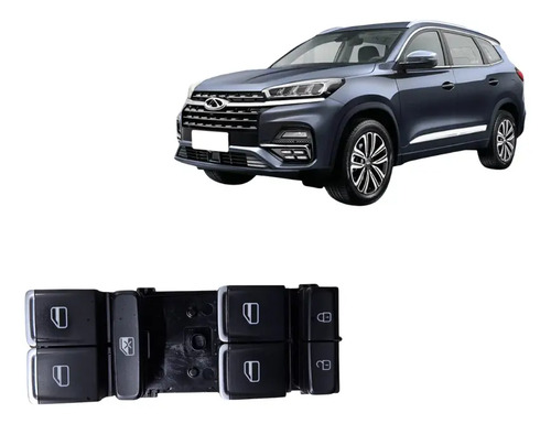 Botão Comando Vidro Elétrico Chery Tiggo 7 2018-2022 Vx.