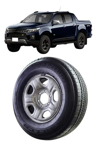 Estepe Roda E Pneu Chevrolet S10 T245/70 R16 6 Furos Ba.vx.