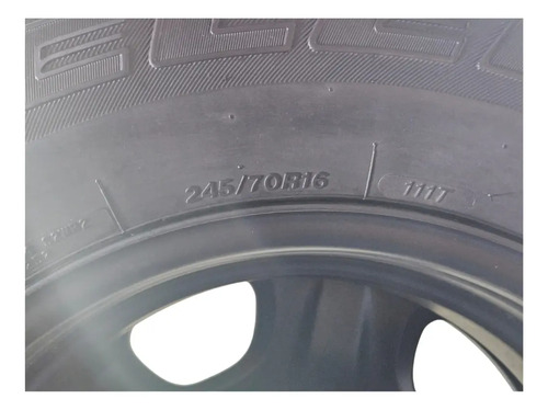 Estepe Roda E Pneu Chevrolet S10 T245/70 R16 6 Furos Ba.vx. - Imagem 6