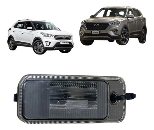 Lanterna Esquerda Placa Traseira Hyundai Creta 2021-2024 Vx.