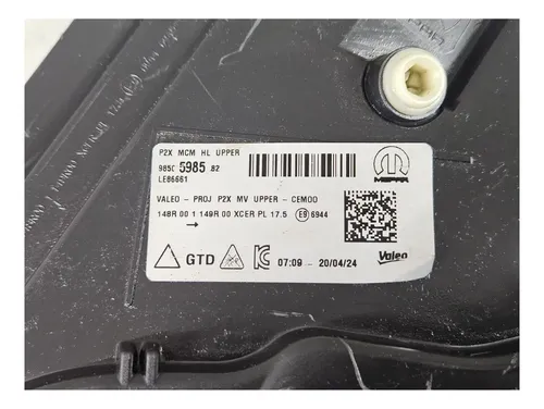 Farol Esquerdo Peugeot 2008/208 2025/2026 98505985 Vx. - Imagem 8