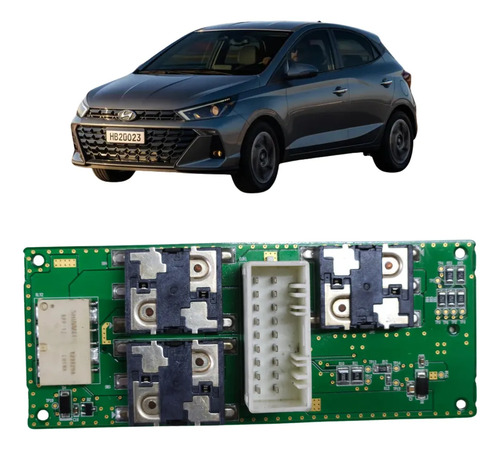 Placa Comando De Vidro Hb20 2020/2025 93571r1410 In.