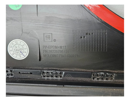 Saia Lateral Esquerda Onix Sedan 2020/2025 26225796 Vx. - Imagem 5