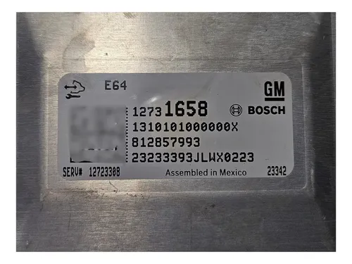 Modulo De Injecao Gm 12731658 Vx. - Imagem 2