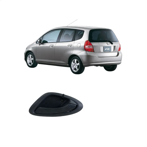 Maçaneta Interna Direita Honda Fit 2003/2008 Us. - Imagem 1