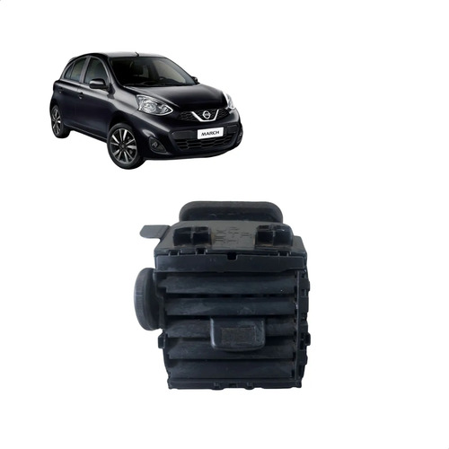 Difusor Ar Painel Central Direito Nissan March 2011/2014 Us.